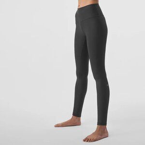 Alo Yoga 7/8 High-Waist Airlift Legging Anthracite Gray Size XS